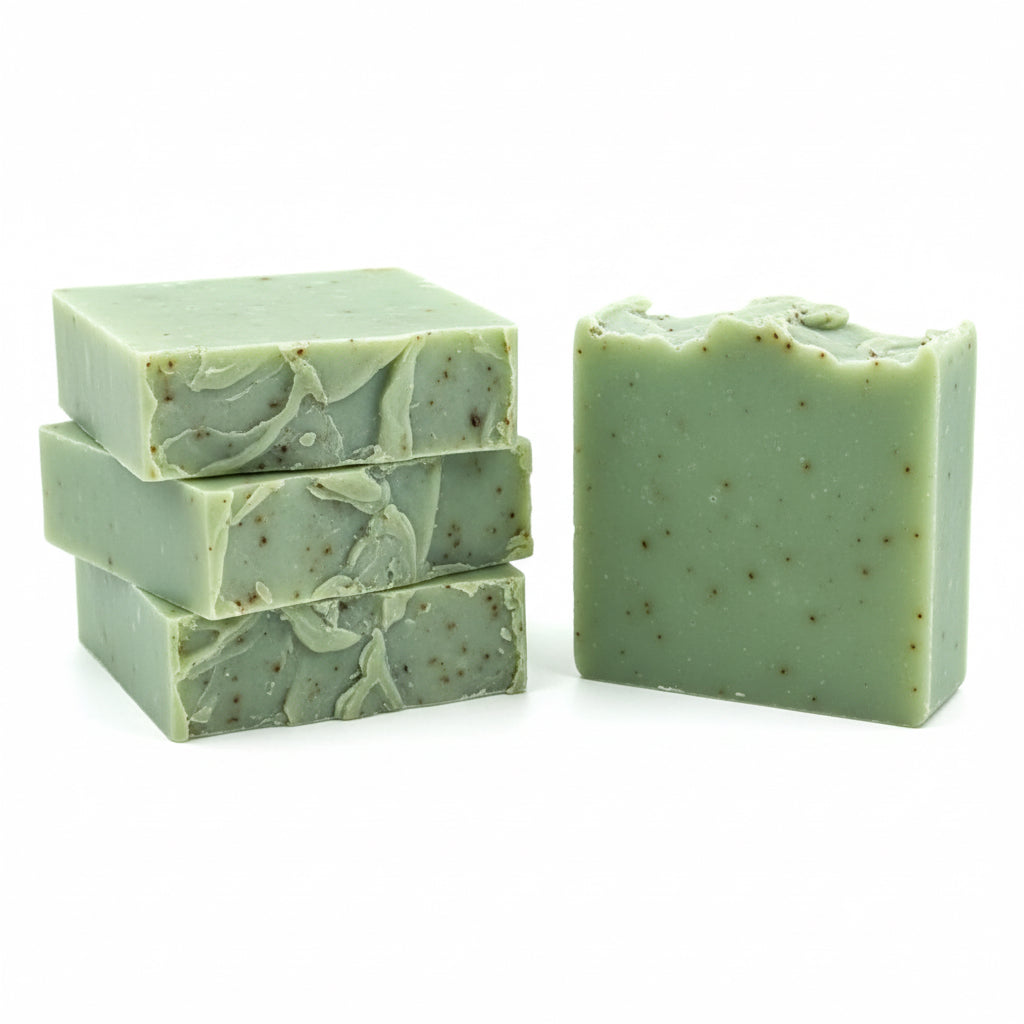 Apple Rose Scrub Organic Soap Bar