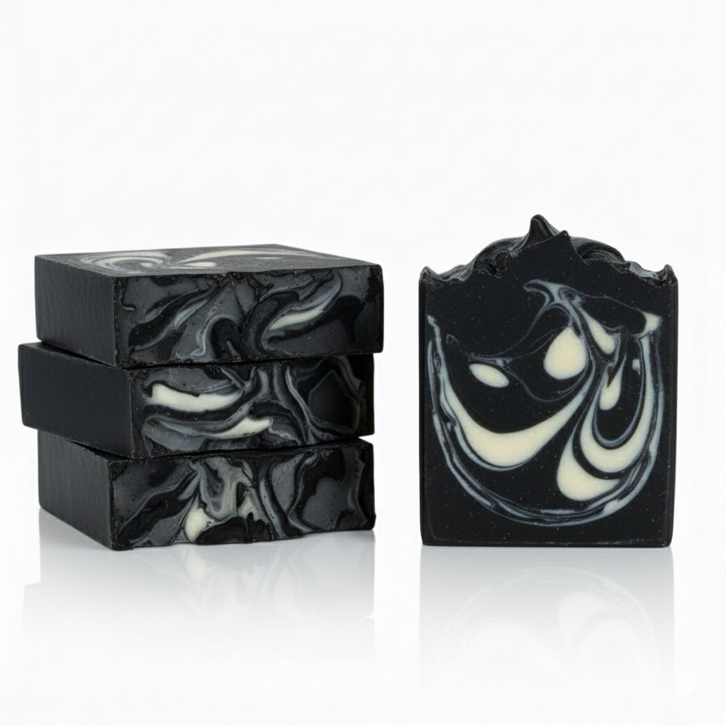Charcoal Aloe Organic Soap Bar