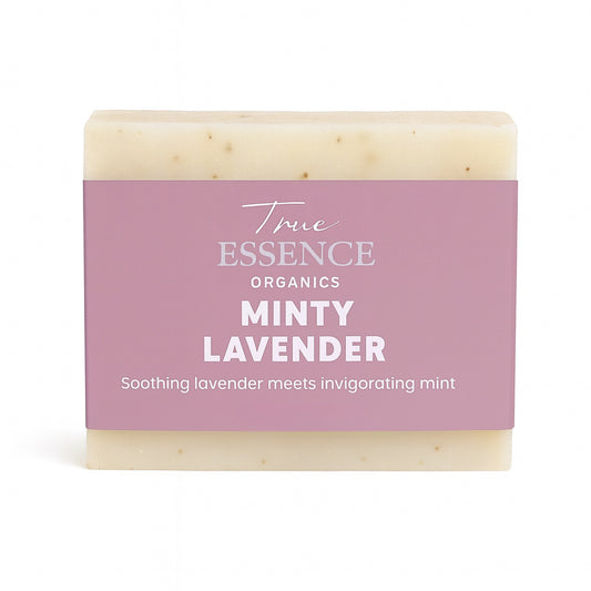 Minty Lavender Goats Milk Soap Bar
