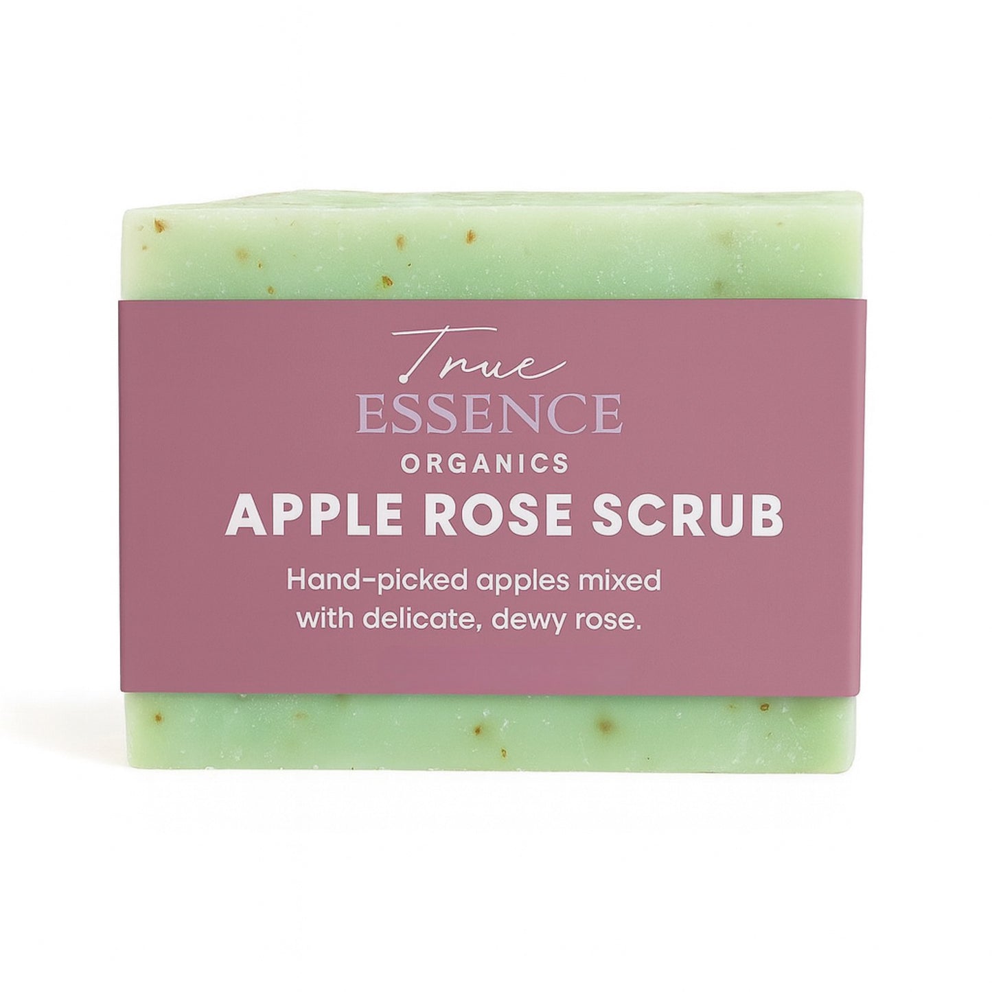 Apple Rose Scrub Organic Soap Bar