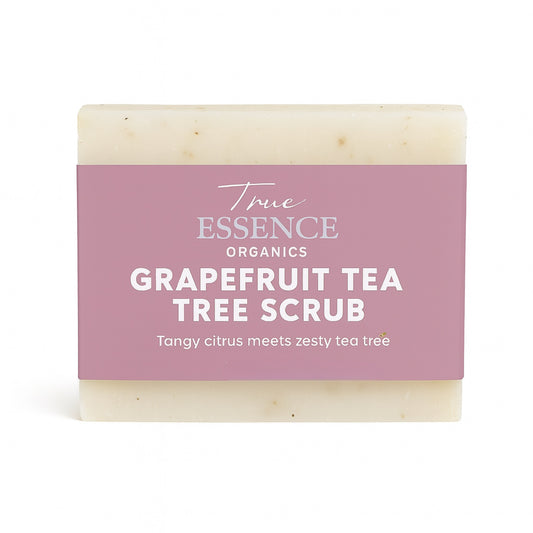 Grapefruit Tea Tree Scrub Organic Soap Bar