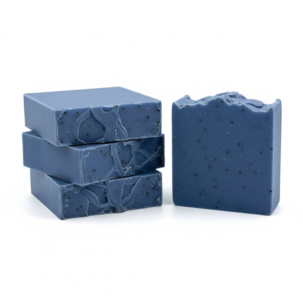 Blueberry Scrub Organic Soap Bar